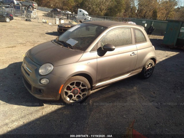 Photo 1 VIN: 3C3CFFBR0CT357474 - FIAT 500 