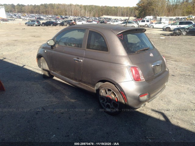 Photo 2 VIN: 3C3CFFBR0CT357474 - FIAT 500 