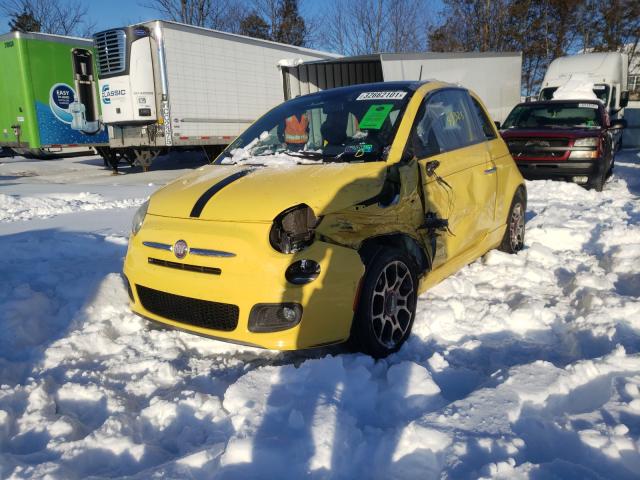 Photo 1 VIN: 3C3CFFBR0CT382438 - FIAT 500 SPORT 