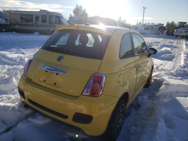 Photo 3 VIN: 3C3CFFBR0CT382438 - FIAT 500 SPORT 