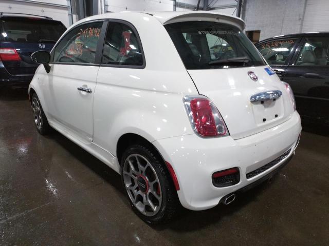 Photo 2 VIN: 3C3CFFBR0CT384299 - FIAT 500 SPORT 