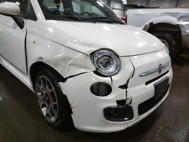 Photo 8 VIN: 3C3CFFBR0CT384299 - FIAT 500 SPORT 