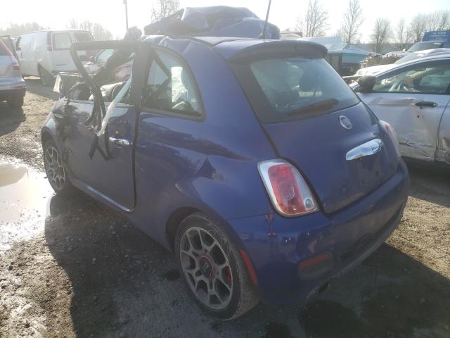 Photo 2 VIN: 3C3CFFBR0DT640328 - FIAT 500 SPORT 