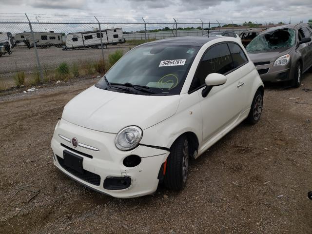 Photo 1 VIN: 3C3CFFBR0ET279622 - FIAT 500 SPORT 