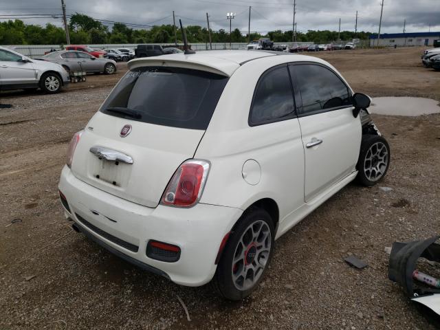 Photo 3 VIN: 3C3CFFBR0ET279622 - FIAT 500 SPORT 