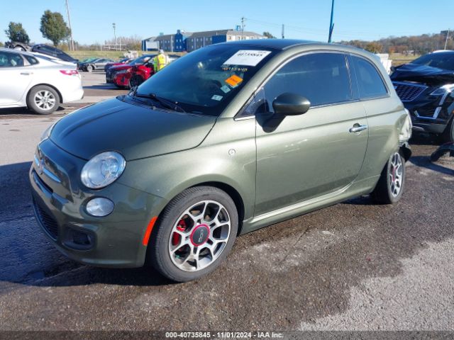 Photo 1 VIN: 3C3CFFBR0FT500380 - FIAT 500 