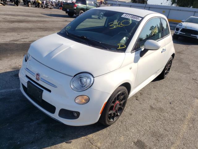 Photo 1 VIN: 3C3CFFBR0FT550101 - FIAT 500 