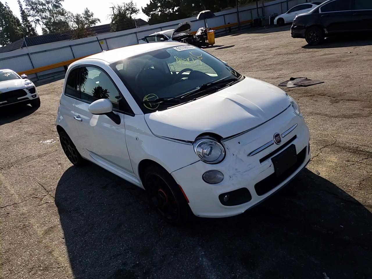 Photo 10 VIN: 3C3CFFBR0FT550101 - FIAT 500 