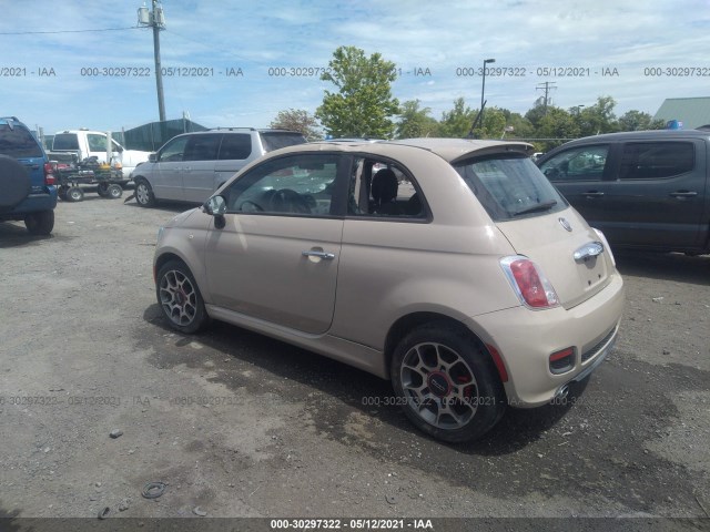 Photo 2 VIN: 3C3CFFBR1CT109086 - FIAT 500 