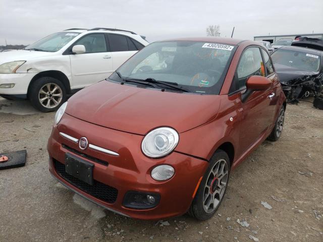 Photo 1 VIN: 3C3CFFBR1CT311779 - FIAT 500 SPORT 