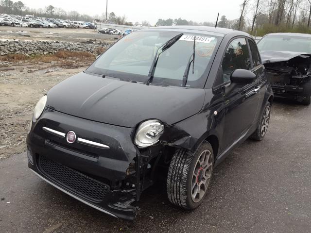 Photo 1 VIN: 3C3CFFBR1CT313497 - FIAT 500 SPORT 