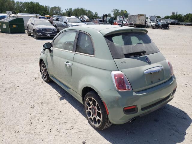 Photo 2 VIN: 3C3CFFBR1CT363607 - FIAT 500 SPORT 