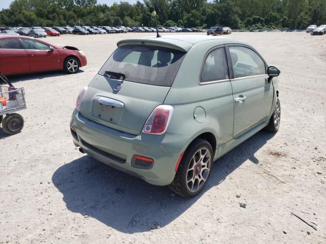 Photo 3 VIN: 3C3CFFBR1CT363607 - FIAT 500 SPORT 