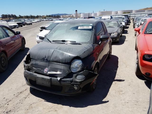 Photo 1 VIN: 3C3CFFBR1CT383873 - FIAT 500 SPORT 