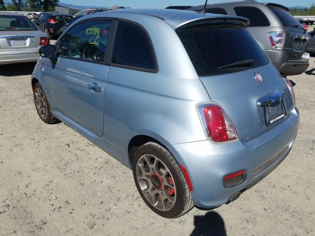 Photo 2 VIN: 3C3CFFBR1DT533076 - FIAT 500 SPORT 