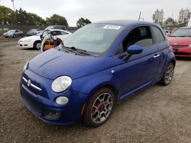 Photo 1 VIN: 3C3CFFBR1DT543834 - FIAT 500 SPORT 