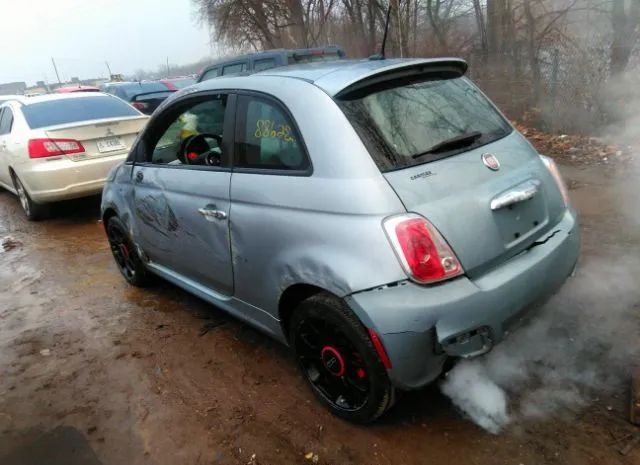 Photo 2 VIN: 3C3CFFBR1DT554624 - FIAT 500 