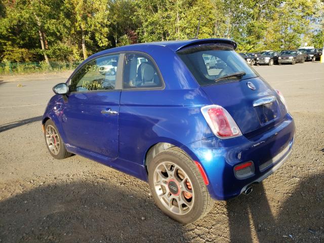 Photo 2 VIN: 3C3CFFBR1DT615552 - FIAT 500 SPORT 