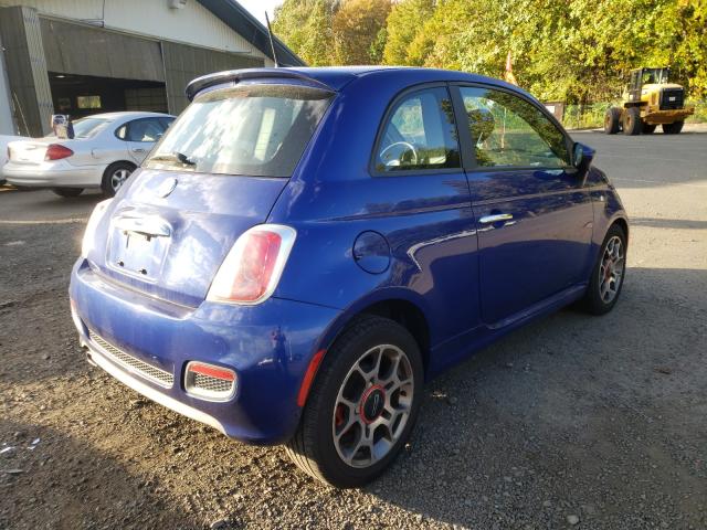 Photo 3 VIN: 3C3CFFBR1DT615552 - FIAT 500 SPORT 