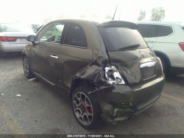 Photo 2 VIN: 3C3CFFBR1FT523490 - FIAT 500 