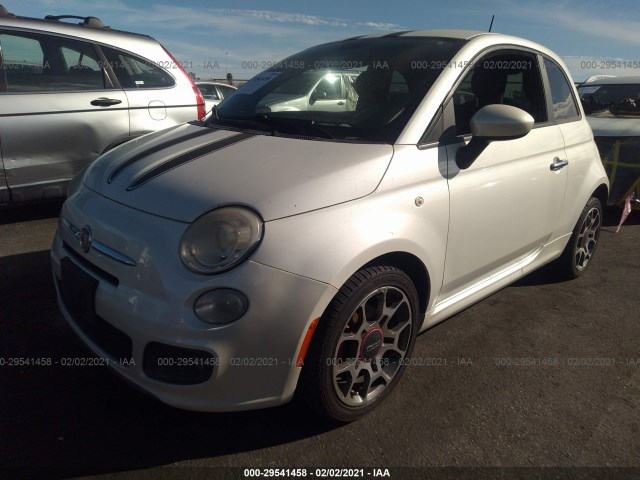 Photo 1 VIN: 3C3CFFBR2CT116788 - FIAT 500 