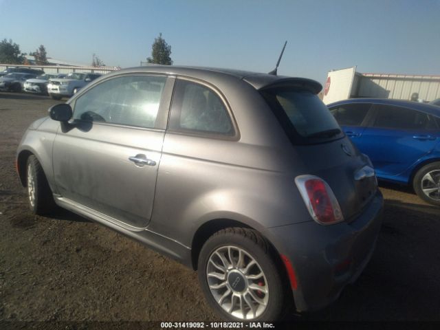 Photo 2 VIN: 3C3CFFBR2CT119657 - FIAT 500 