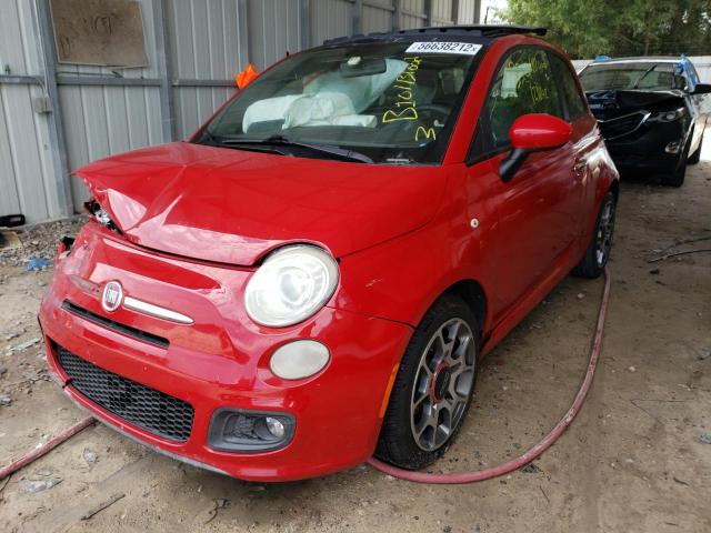 Photo 1 VIN: 3C3CFFBR2CT125927 - FIAT 500 SPORT 