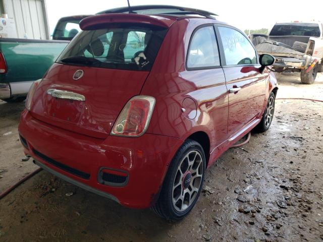 Photo 3 VIN: 3C3CFFBR2CT125927 - FIAT 500 SPORT 