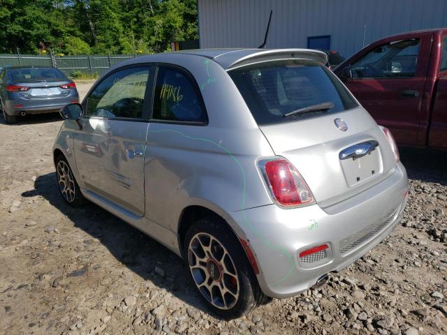 Photo 2 VIN: 3C3CFFBR2CT125975 - FIAT 500 SPORT 