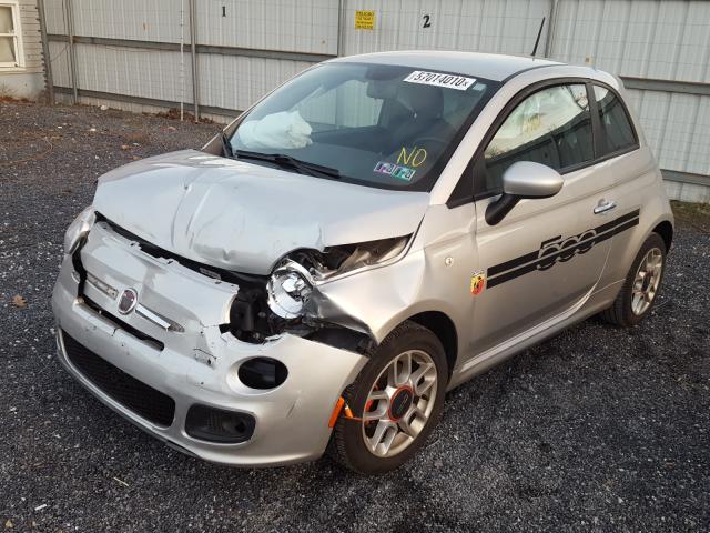 Photo 1 VIN: 3C3CFFBR2CT125989 - FIAT 500 SPORT 