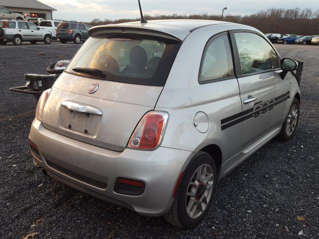 Photo 3 VIN: 3C3CFFBR2CT125989 - FIAT 500 SPORT 