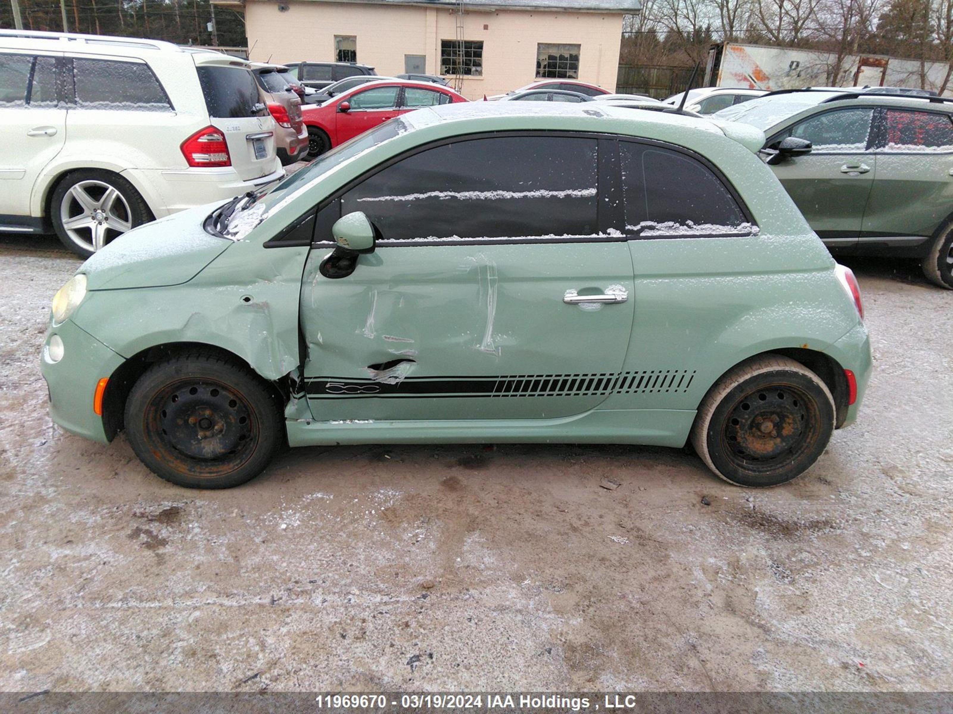 Photo 1 VIN: 3C3CFFBR2CT169264 - FIAT 500 