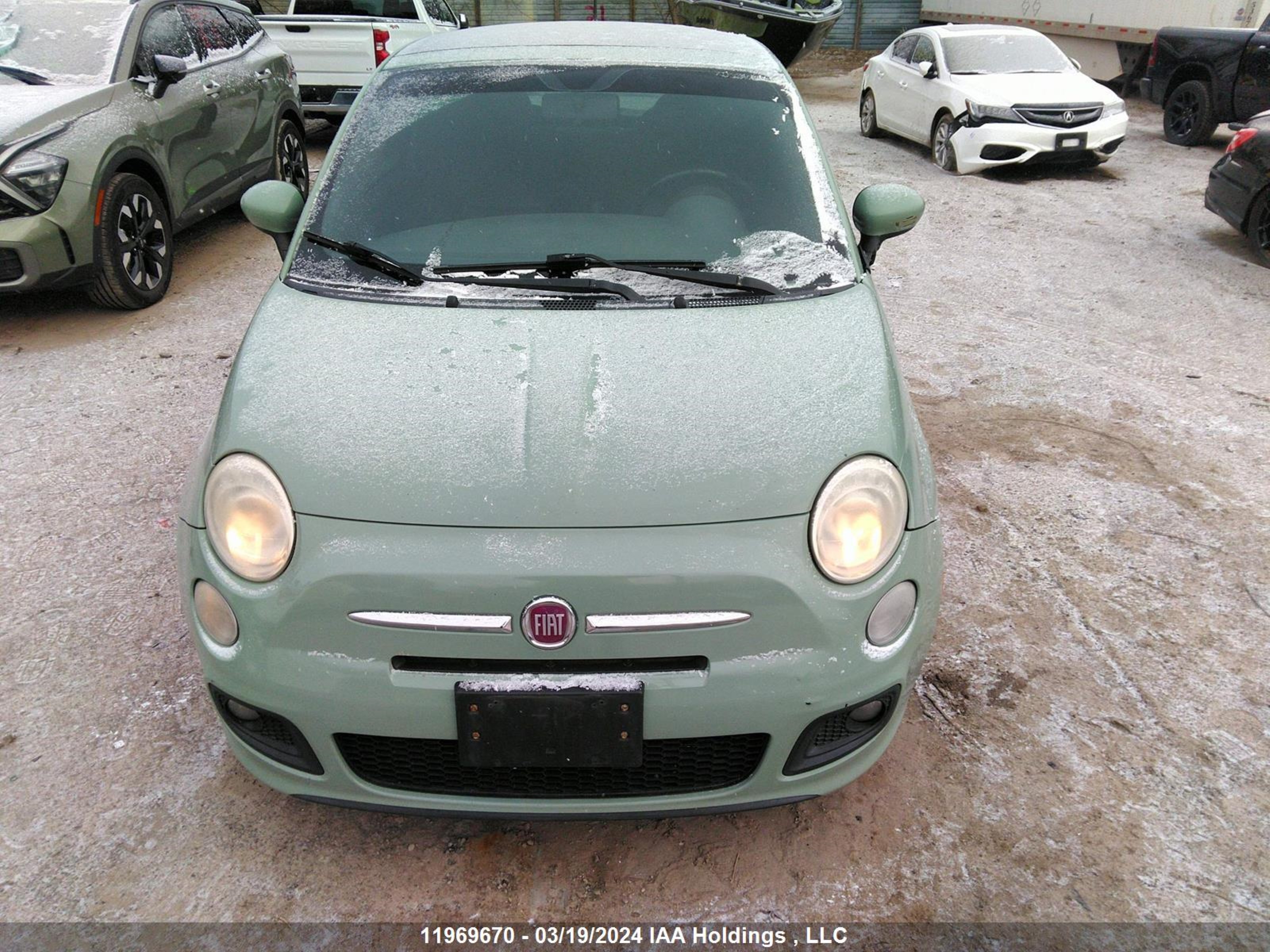 Photo 11 VIN: 3C3CFFBR2CT169264 - FIAT 500 