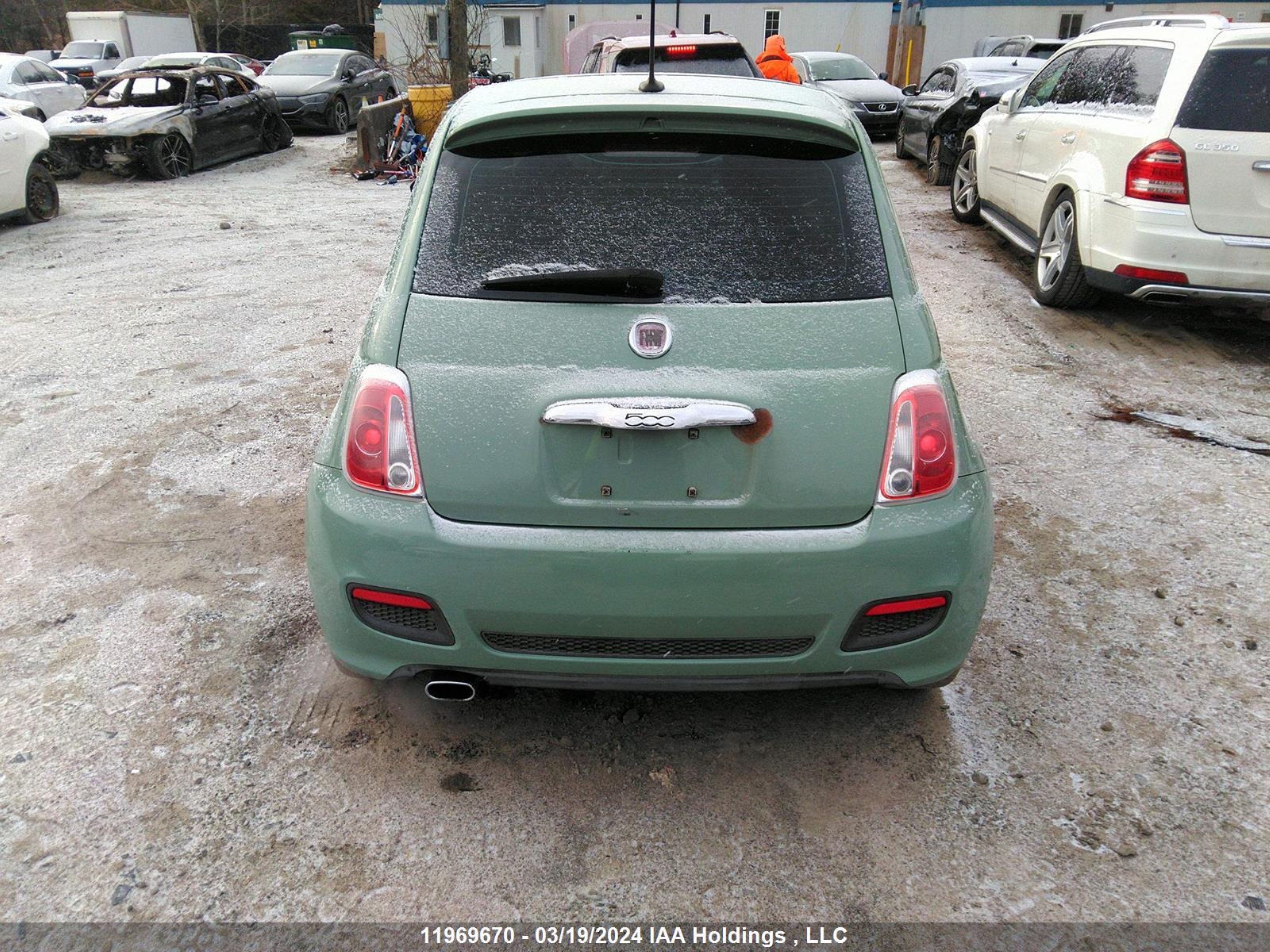 Photo 15 VIN: 3C3CFFBR2CT169264 - FIAT 500 