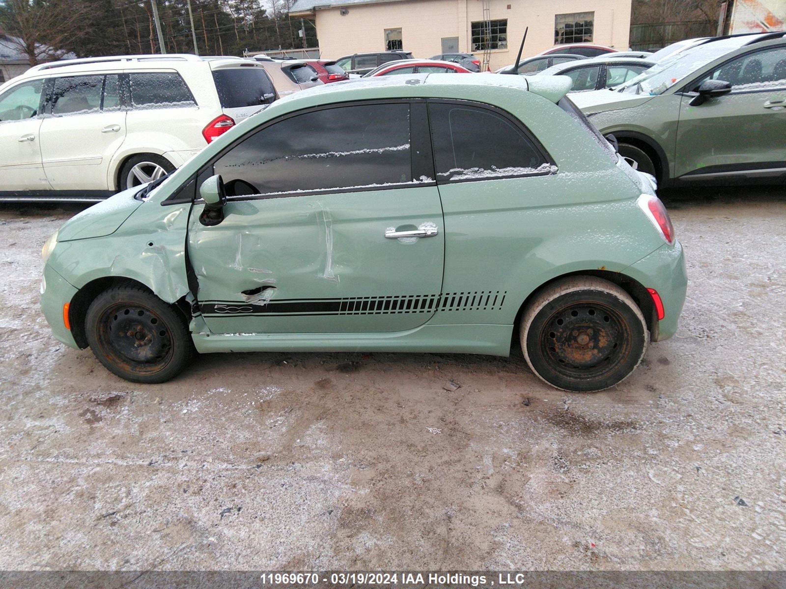 Photo 2 VIN: 3C3CFFBR2CT169264 - FIAT 500 