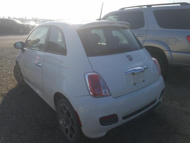 Photo 2 VIN: 3C3CFFBR2CT213375 - FIAT 500 SPORT 