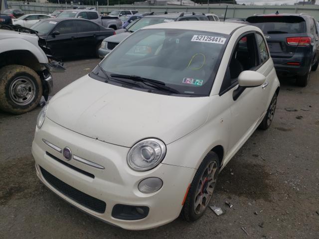 Photo 1 VIN: 3C3CFFBR2CT332298 - FIAT 500 SPORT 