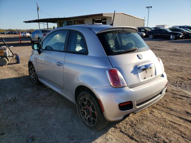 Photo 2 VIN: 3C3CFFBR2CT357606 - FIAT 500 SPORT 