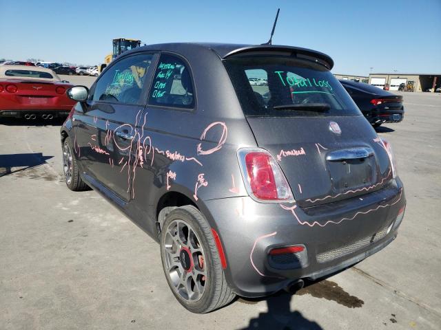 Photo 2 VIN: 3C3CFFBR2CT385194 - FIAT 500 SPORT 