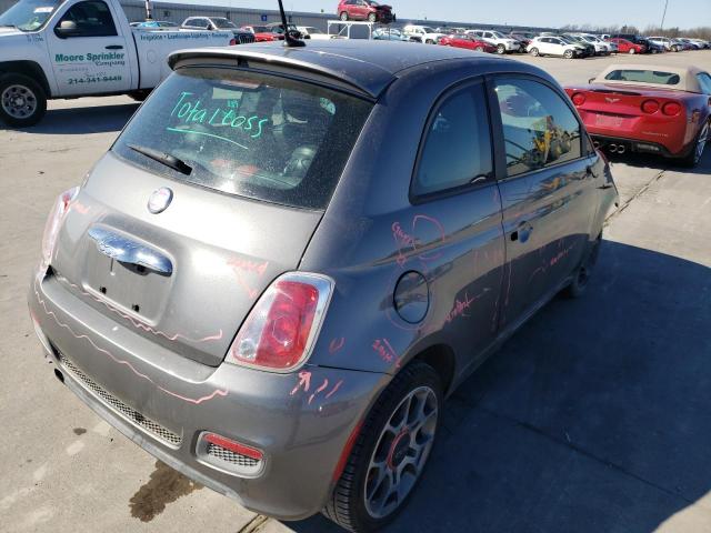 Photo 3 VIN: 3C3CFFBR2CT385194 - FIAT 500 SPORT 