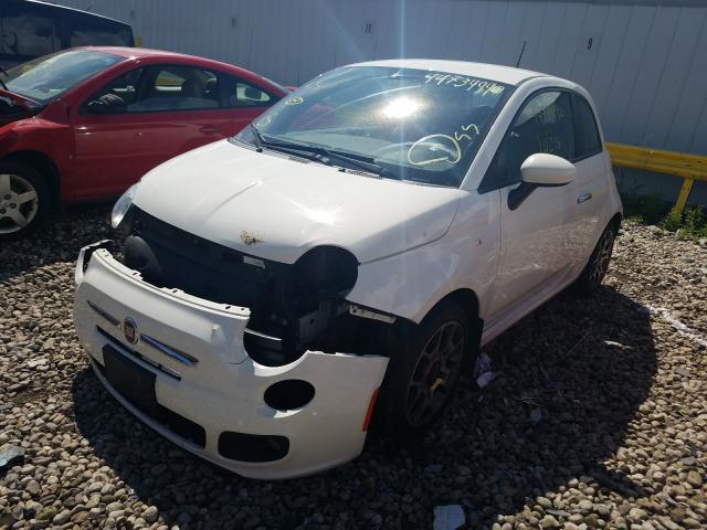 Photo 1 VIN: 3C3CFFBR2DT697615 - FIAT 500 SPORT 