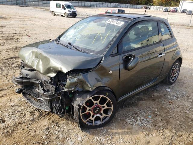 Photo 1 VIN: 3C3CFFBR2FT562010 - FIAT 500 SPORT 