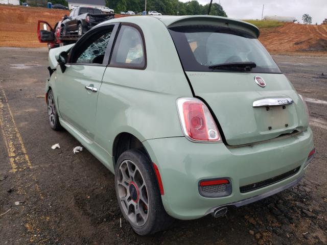 Photo 2 VIN: 3C3CFFBR2FT601839 - FIAT 500 SPORT 