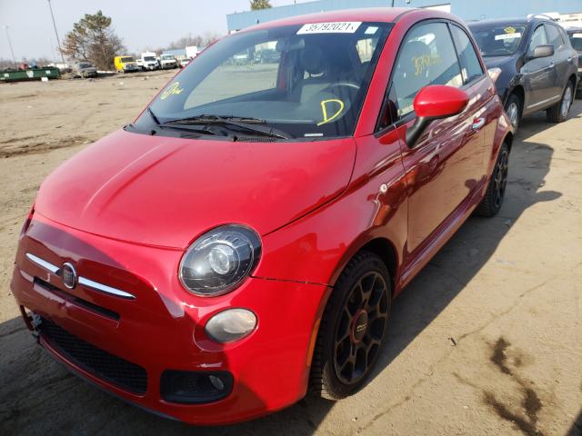 Photo 1 VIN: 3C3CFFBR2FT652452 - FIAT 500 SPORT 