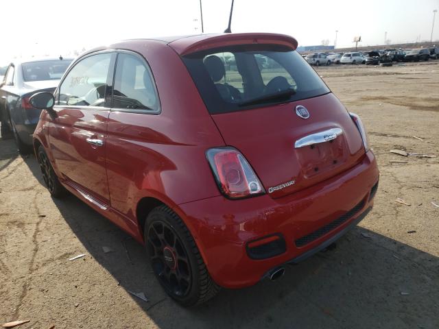 Photo 2 VIN: 3C3CFFBR2FT652452 - FIAT 500 SPORT 