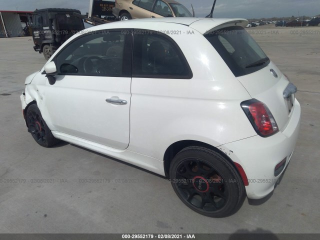 Photo 2 VIN: 3C3CFFBR2FT663337 - FIAT 500 