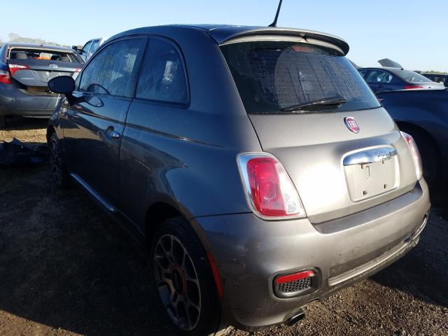 Photo 2 VIN: 3C3CFFBR3CT100258 - FIAT 500 SPORT 