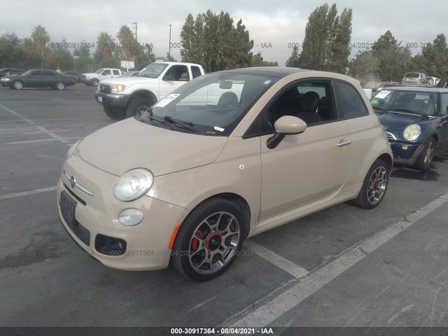 Photo 1 VIN: 3C3CFFBR3CT112250 - FIAT 500 