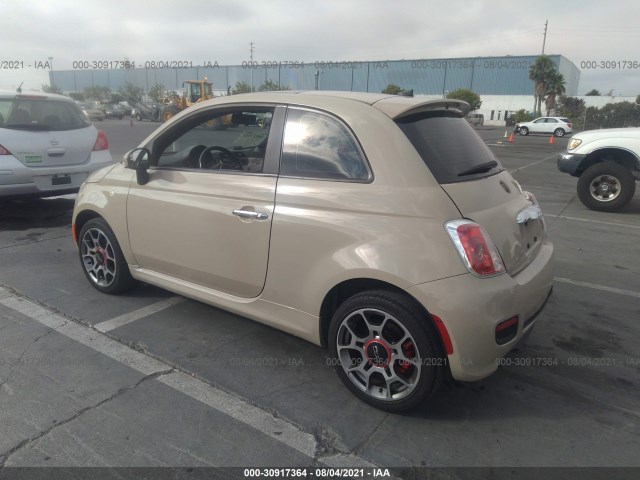 Photo 2 VIN: 3C3CFFBR3CT112250 - FIAT 500 