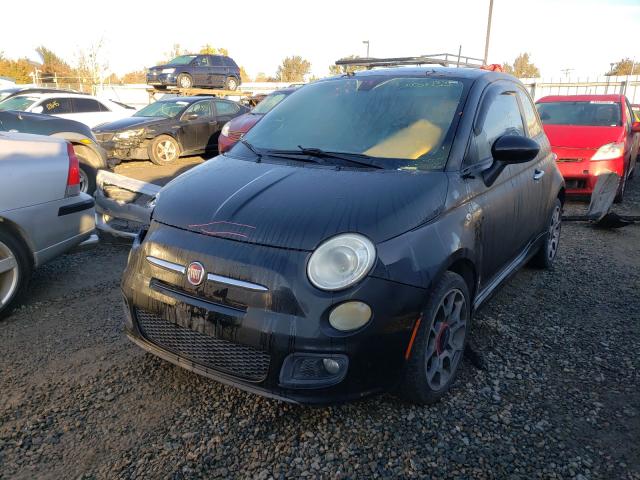 Photo 1 VIN: 3C3CFFBR3CT115889 - FIAT 500 SPORT 